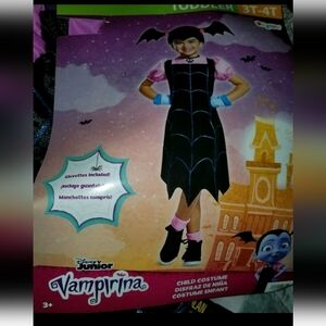 Disguise Disney Junior Vampirina Costume Toddler 3T-4T NIP
